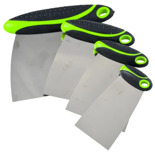 COFFRET DE 4 SPATULES ACIER