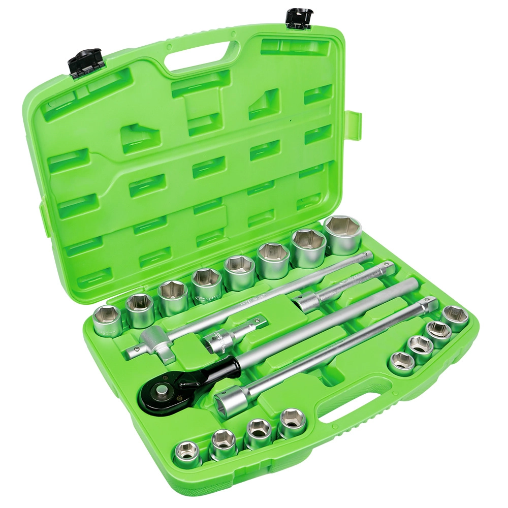 COFFRET DE DOUILLES 21 PIÈCES CLIQUET 6 PANS 1 COFFRET DE DOUILLES 21 PIÈCES CLIQUET 6 PANS 1