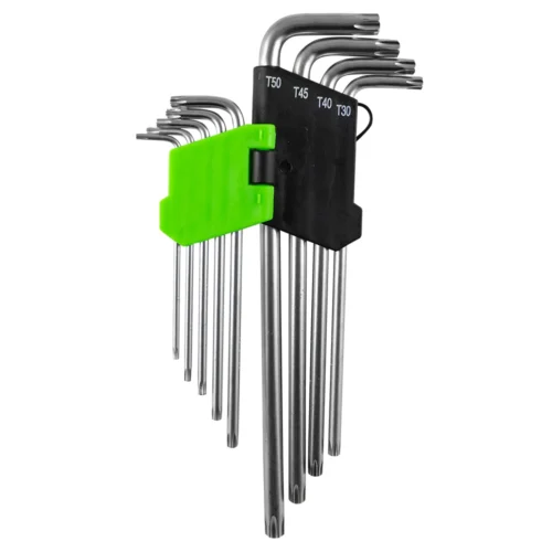 JEU DE 9 BUSES TORX (EXTRA LONGUES) 1