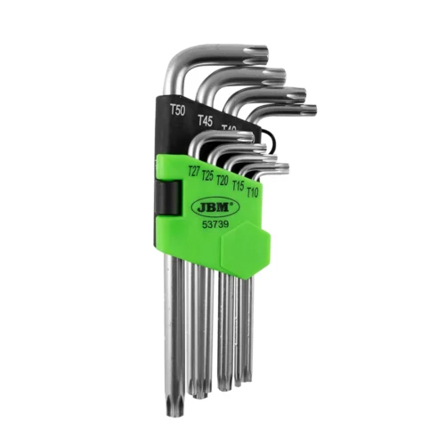 Jeu de 9 Clés Torx Longues JBM REF: 53739