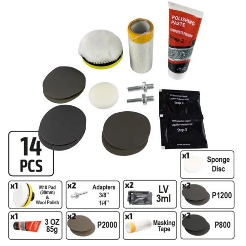 KIT DE RESTAURATION DE PHARES 1