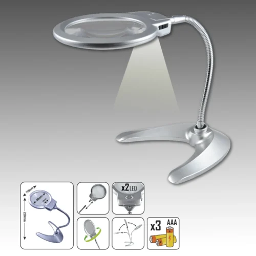 LOUPE LED DE TABLE 1