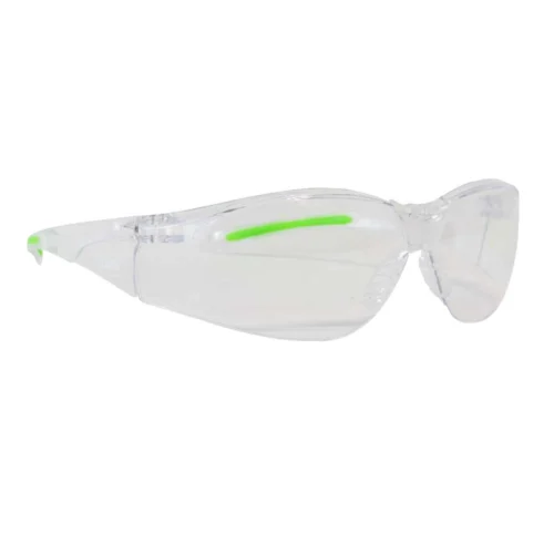 LUNETTES DE PROTECTION SPORTIVES, AVEC PROTECTION ANTIBUÉE, AVEC UNE BRANCHE TRANSPARENTE