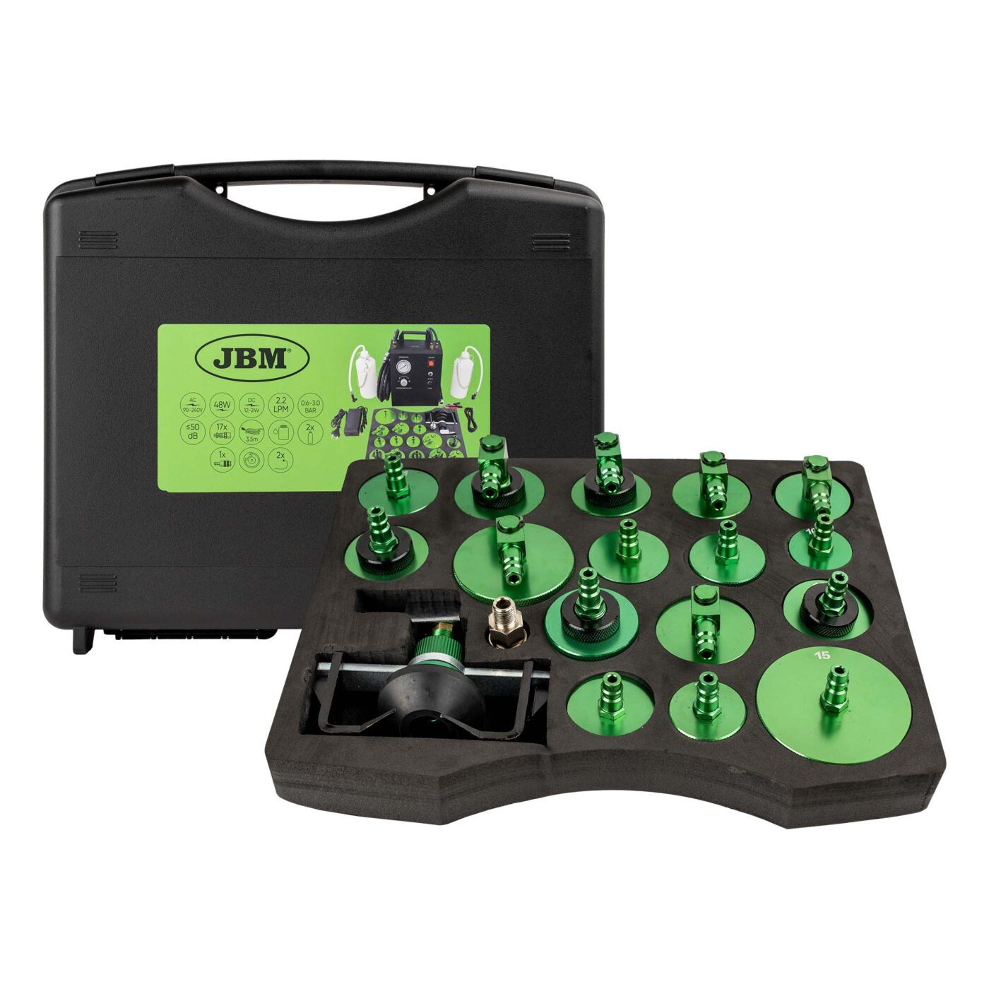 Adaptateurs JBM pour Purgeur de Freins 54903 04 Adaptateurs JBM pour Purgeur de Freins 54903 04