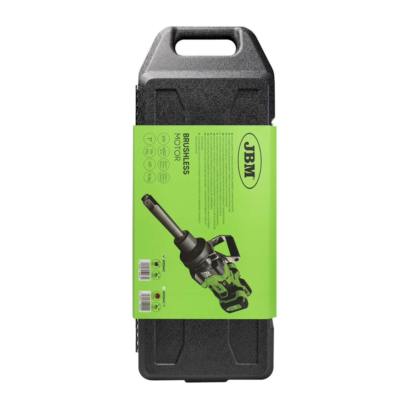 Clé à Chocs 4000Nm avec Coffret JBM 60064C 06 Clé à Chocs 4000Nm avec Coffret JBM 60064C 06