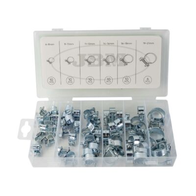 Coffret 56 Colliers Mini pour Tuyaux JBM 54935