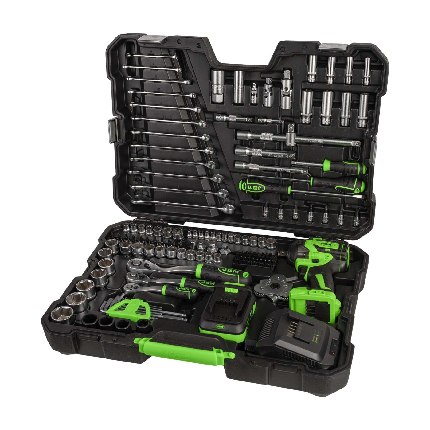 Mallette clé à choc sans fil 800 Nm JBM 54863 02 Mallette clé à choc sans fil 800 Nm JBM 54863 02