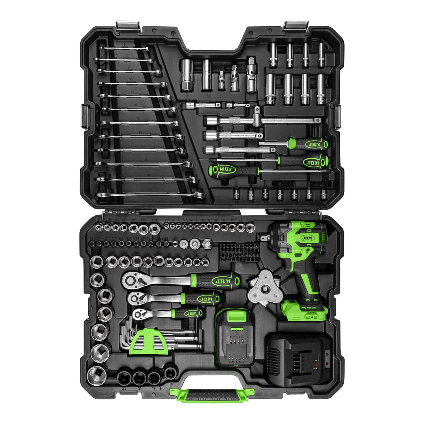 Mallette clé à choc sans fil 800 Nm JBM 54863 03 Mallette clé à choc sans fil 800 Nm JBM 54863 03