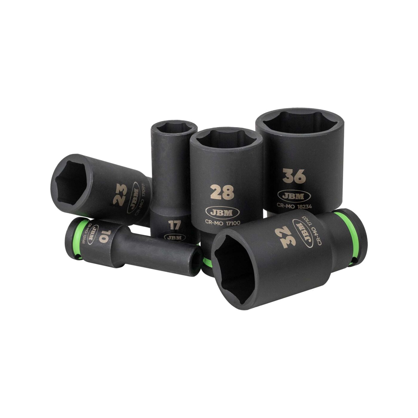 Jeu Douilles Impact Longues JBM 29 Pièces 55005 04 Jeu Douilles Impact Longues JBM 29 Pièces 55005 04